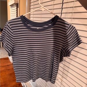 Striped baby tee